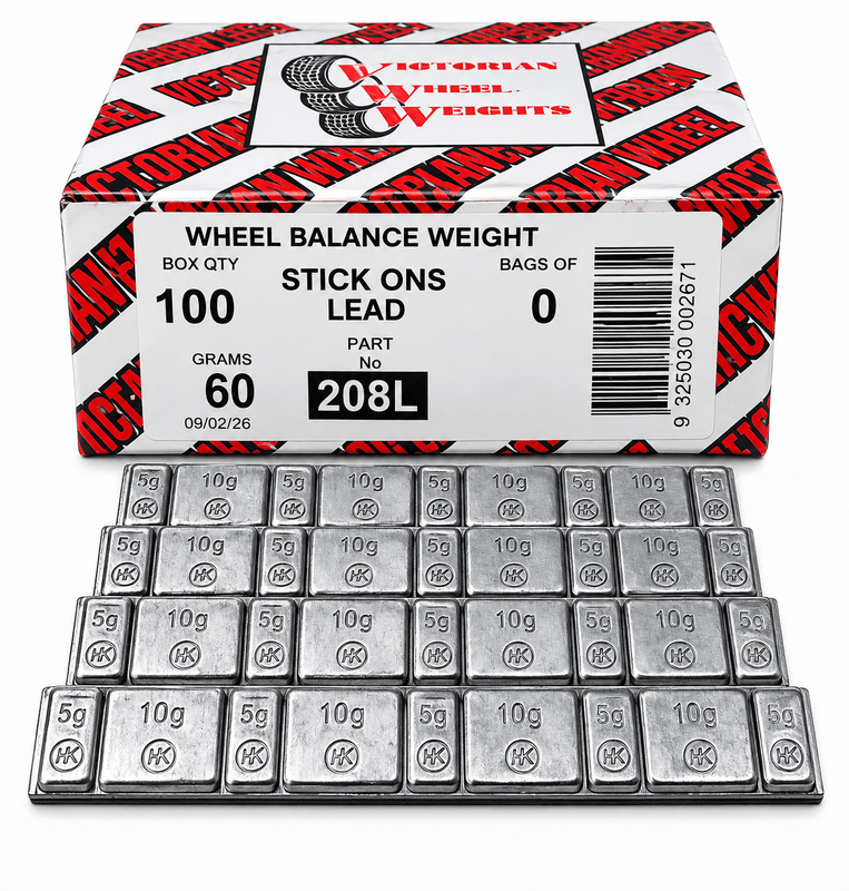 Wheel Weight - Stick On Lead Narrow 5/10g