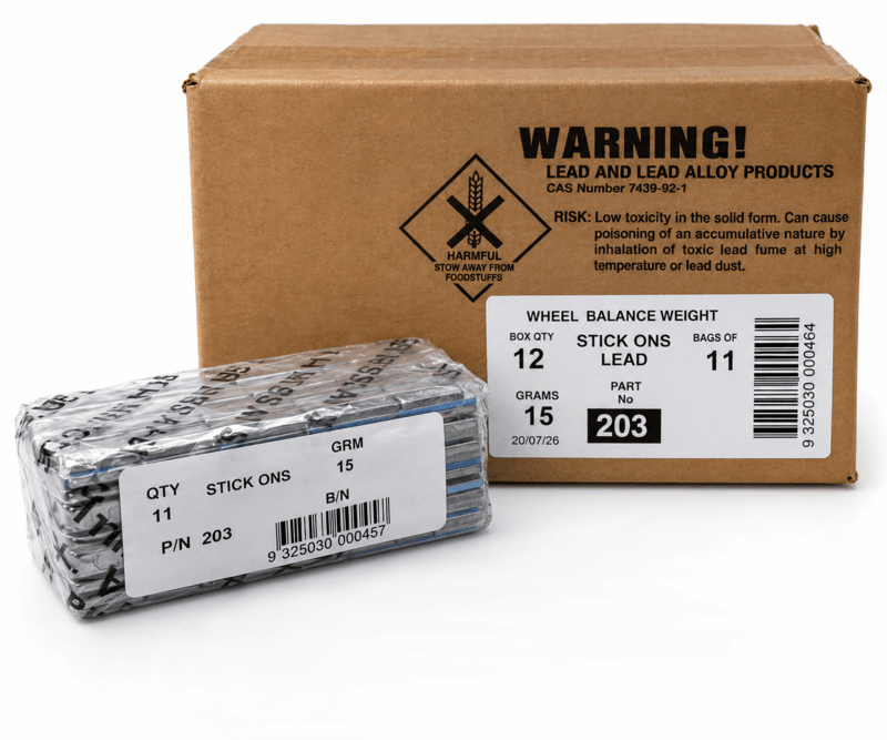Wheel Weight - Stick On Lead 15g