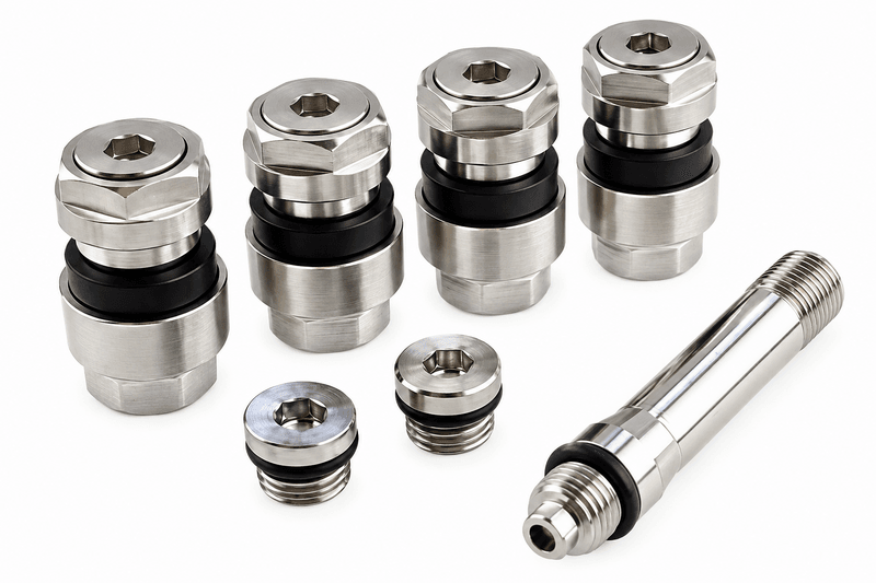 Flush Mount Racing Tyre Valves &ndash; Hidden Valve Stem for Designer & Custom Wheels