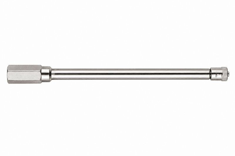 185mm Tyre Valve Extension with Long Collar &ndash; For Metal Truck Valves