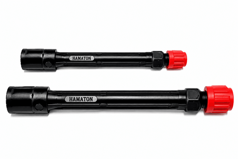 Black Plastic Tyre Valve Extensions &ndash; Available in 115mm & 150mm