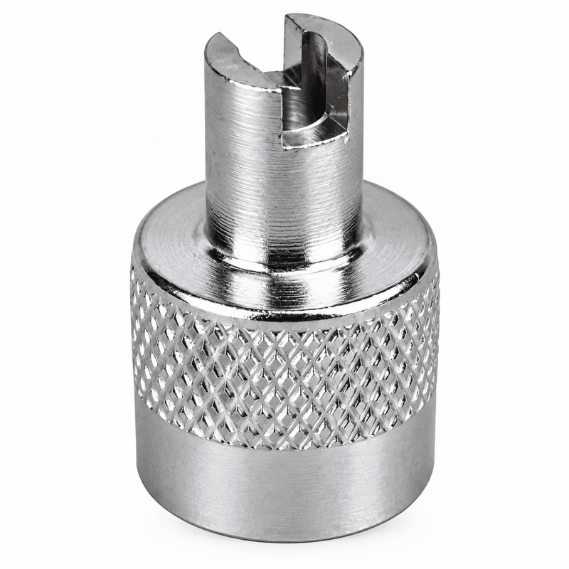 Metal Car & Truck Tyre Valve Cap &ndash; Split End Valve Core Tool
