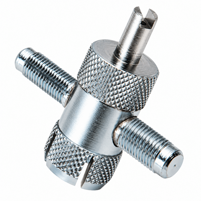 4-Way Tractor & Earthmover Tyre Valve Repair Tool 4-Way Tractor & Earthmover Tyre Valve Repair Tool