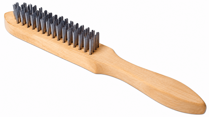 Wire Brush With Wooden Handle Wire Brush With Wooden Handle