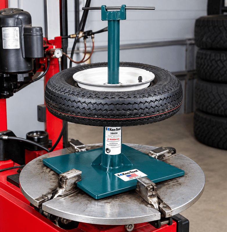 Ken-Tool Bench / Rim Clamp Mount Tyre Changer – 4" to 12" Rims