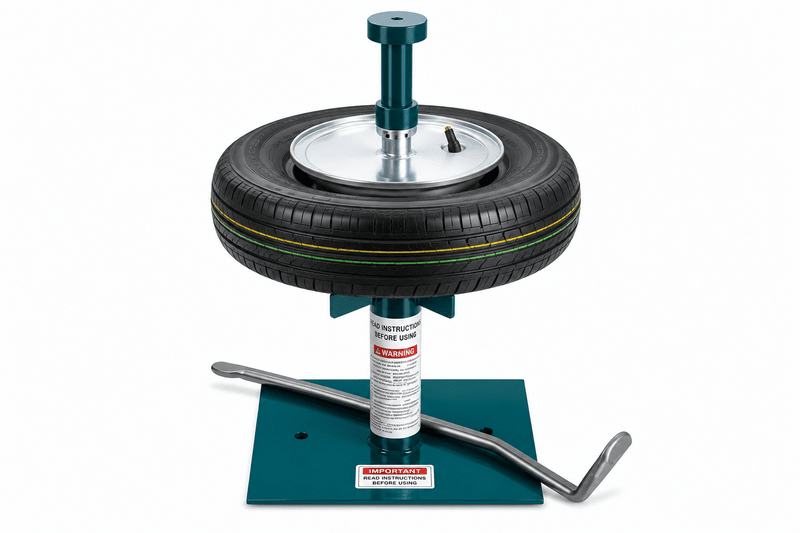 Ken-Tool Bench / Rim Clamp Mount Tyre Changer – 4" to 12" Rims