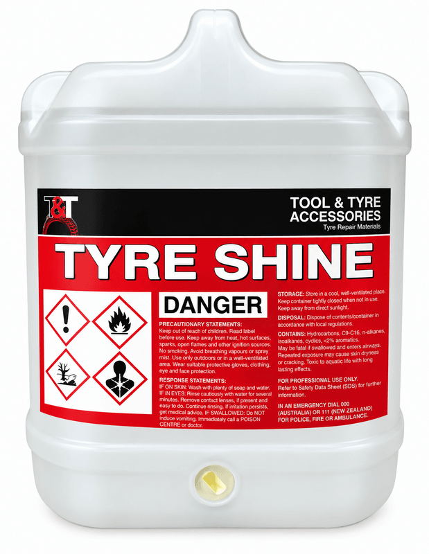 Australian Made Silicone Tyre Shine &ndash; 20 Litre