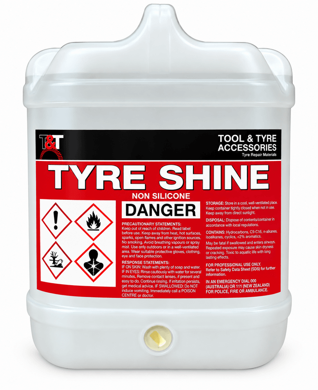 Australian Made Non-Silicone Tyre Shine &ndash; 20 Litre