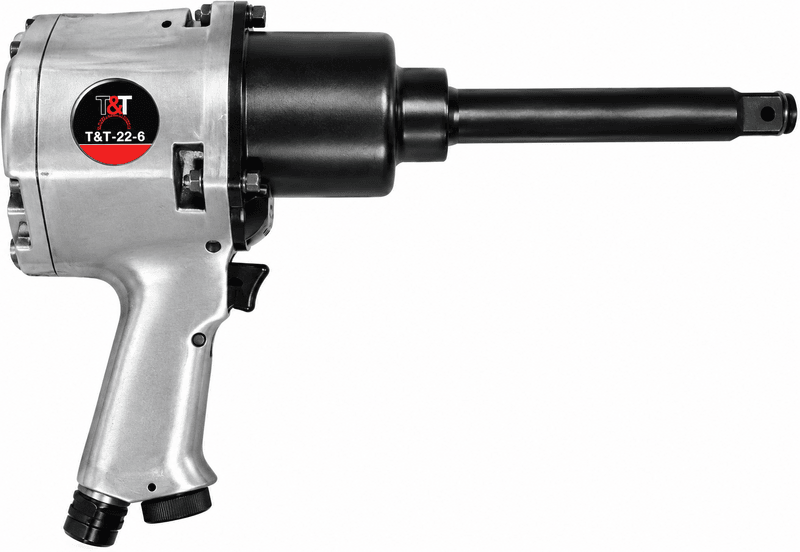 T&T 3/4" Super Duty Air Impact Wrench &ndash; 6" Extended Anvil