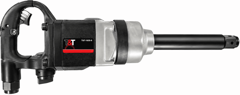 T&T 1" Square Drive Super Duty Air Impact Wrench – 6" Extended Anvil T&T 1" Square Drive Super Duty Air Impact Wrench – 6" Extended Anvil