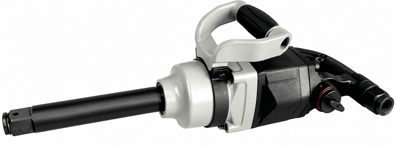 T&T 1" Square Drive Super Duty Air Impact Wrench – 6" Extended Anvil