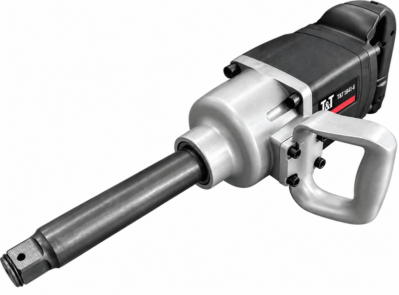 T&T 1" Super Duty Air Impact Wrench – 6" Extended Anvil