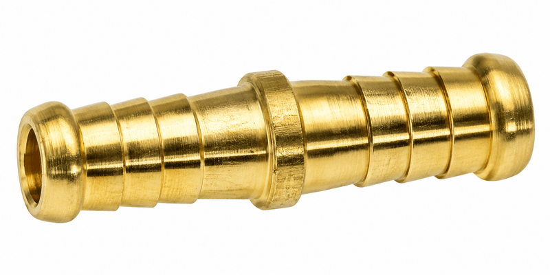 Double Ended 12.5mm Hose Tail &ndash; Brass