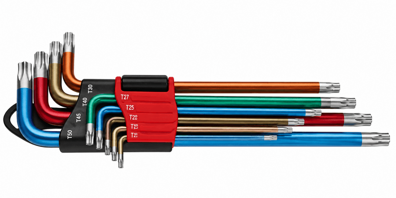 9 Piece Extra Long Tamper Proof Torx Key Set 9 Piece Extra Long Tamper Proof Torx Key Set