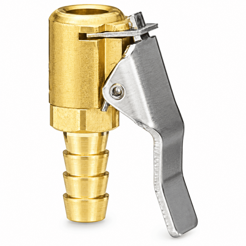 Straight Flow-Through Air Chuck for Tyre Machines