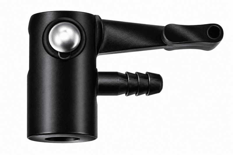 Thumb-Lock Air Chuck with Deflator Pin for Hand & Foot Pumps