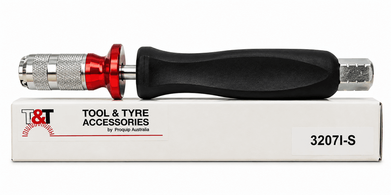 200mm Straight Lock-On Tyre Air Chuck – Closed Style – 1/4" BSP 200mm Straight Lock-On Tyre Air Chuck – Closed Style – 1/4" BSP