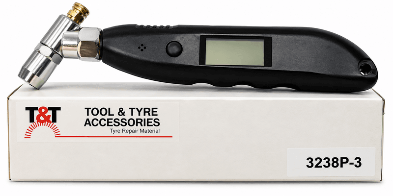 Digital Truck Tyre Pressure Gauge with Dual Foot Chuck &ndash; 0&ndash;150 PSI