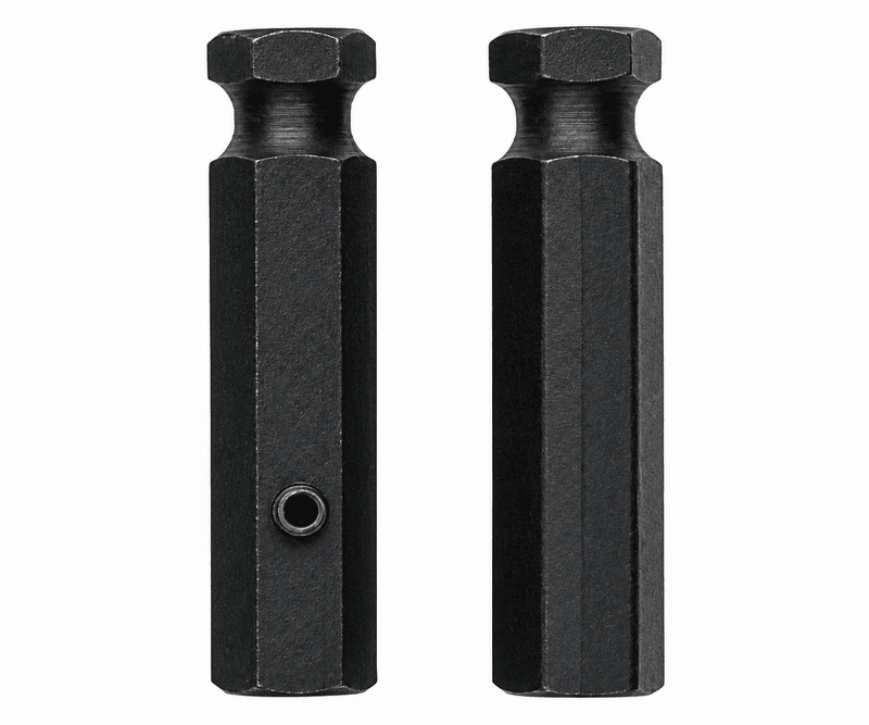 Carbide Mill Cutter Adaptor &ndash; 6mm &ndash; 3 Tang Shank