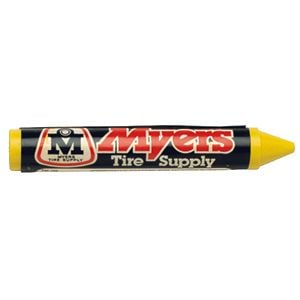 Myers Yellow Tyre Marking Crayon – Box of 12 Myers Yellow Tyre Marking Crayon – Box of 12