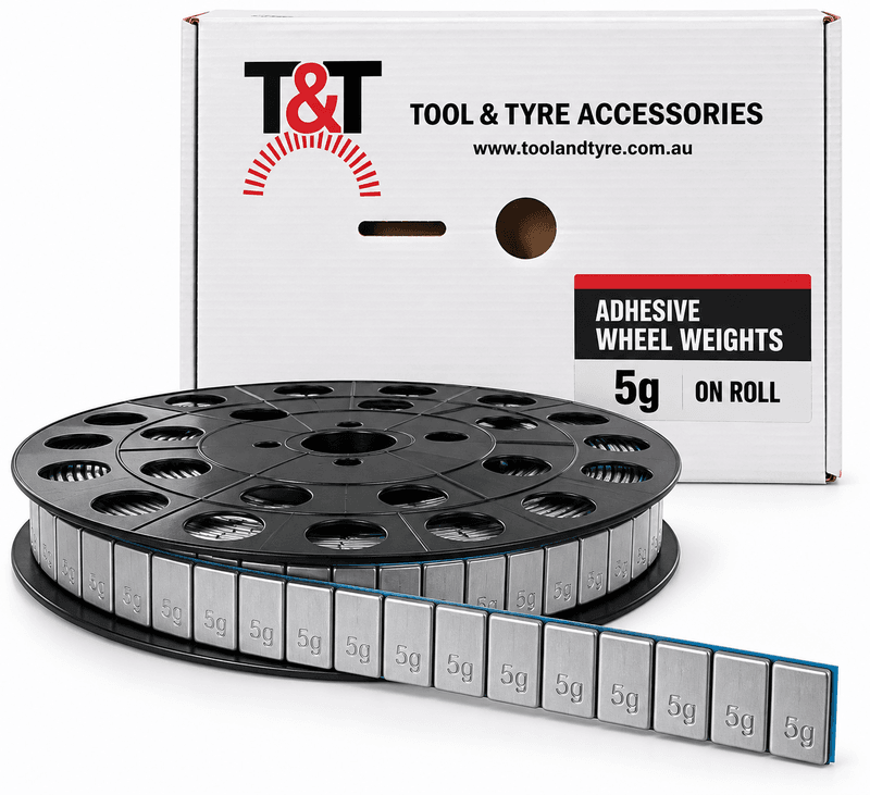 Stick On 5G Wheel Weight Silver On 6 Kg Roll