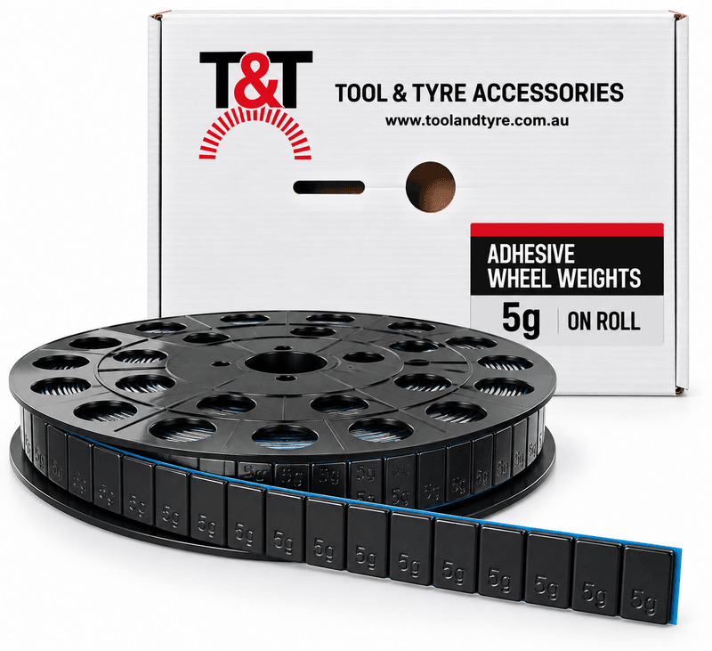Stick On 5g Wheel Weight Black On 6 Kg Roll