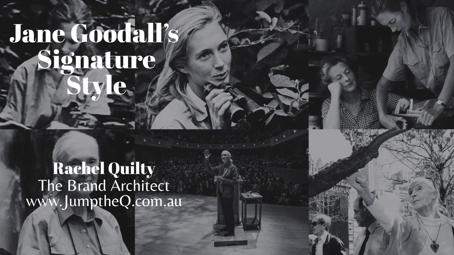 Jane Goodall’s Signature Style