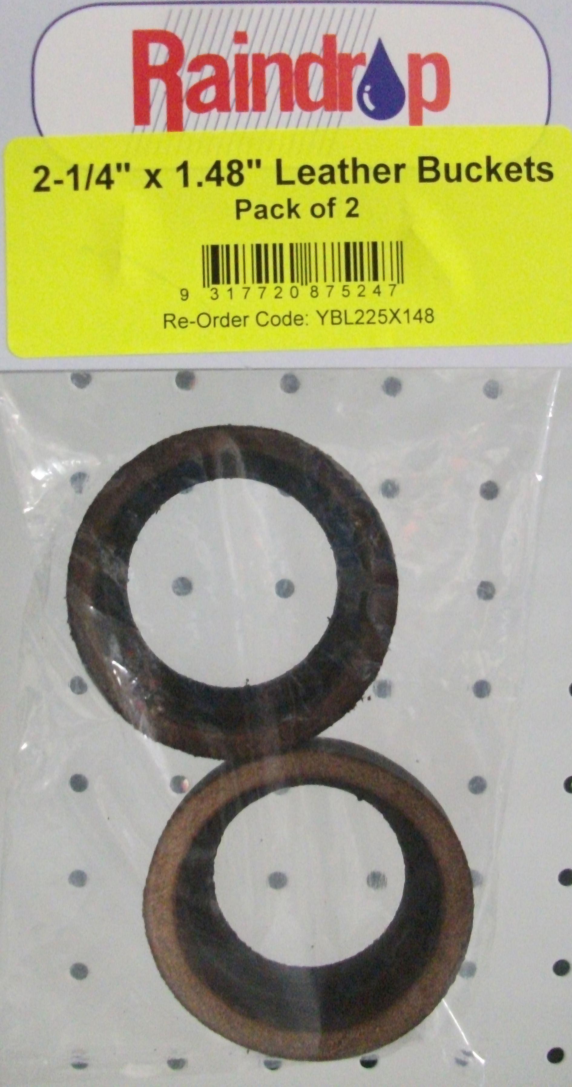 Raindrop Leather Windmill Buckets 1" Range Water Fittings The Farm Co