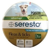 Bayer Advantage Flea Collar for Dogs & Pups up to 8kg