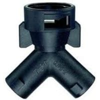 Teejet Quick Nozzle Adaptor Twin Outlet