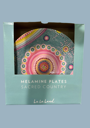 Melamine Plate 'Sacred Country' by Holly Sanders