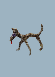 Mehi Gallery - Handmade Wild Dog/Dingo by Shirley Swan