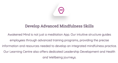Awakened Mind Mindfulness App at Talent Tools