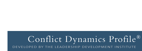 Managing Conflict Dynamics: A Practical Approach Managing Conflict Dynamics: A Practical Approach