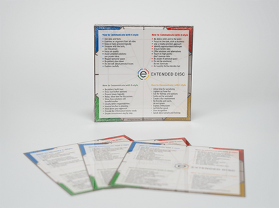 Extended DISC Quick Reference Cards (Pack of 25)