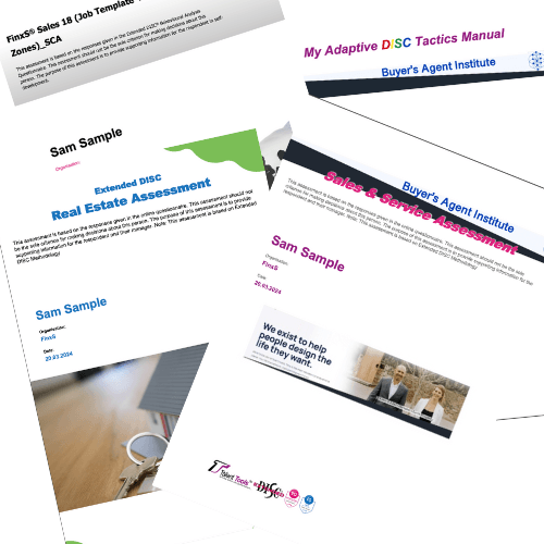 Buyer’s Agent DISC Profile, with 4 Report and a Debrief/Coaching Session Bundle Buyer’s Agent DISC Profile, with 4 Report and a Debrief/Coaching Session Bundle