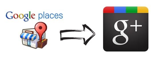 Google Places turns into a + Google Places turns into a +