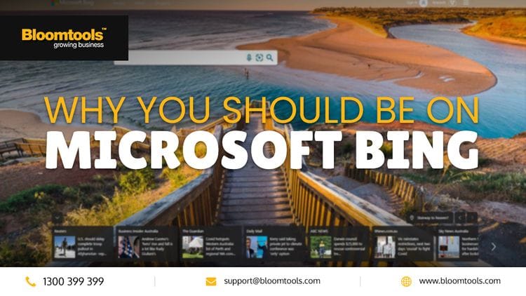 Why You Should Be On Microsoft Bing