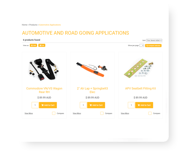 Online Product Catalogue | eCommerce Software | Website platform | Website Builder