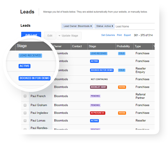 Lead Management Software | CRM | Customer Relationship Manager |  Website builder | Website Platform