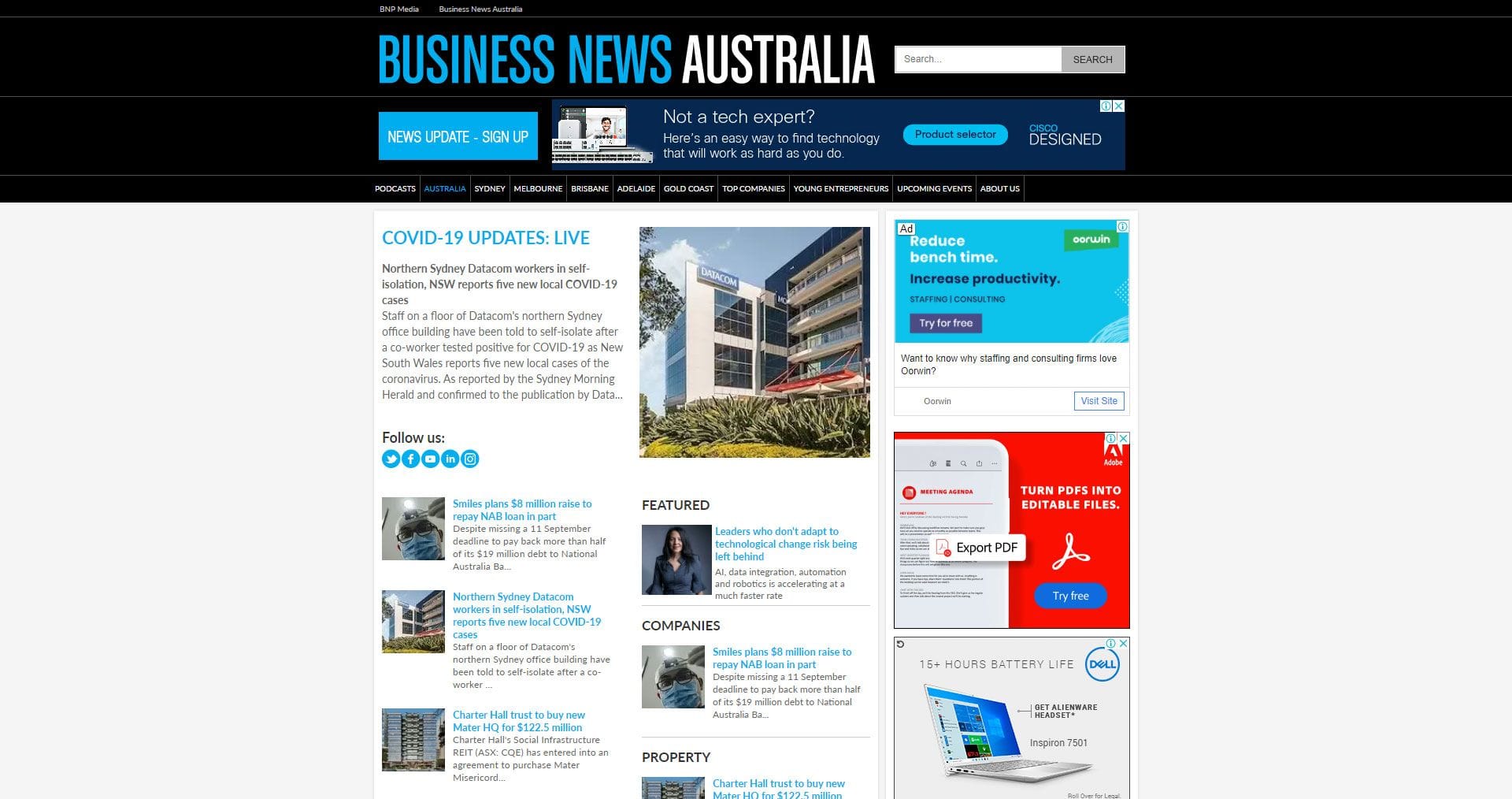 Business News Australia | Client Success Story