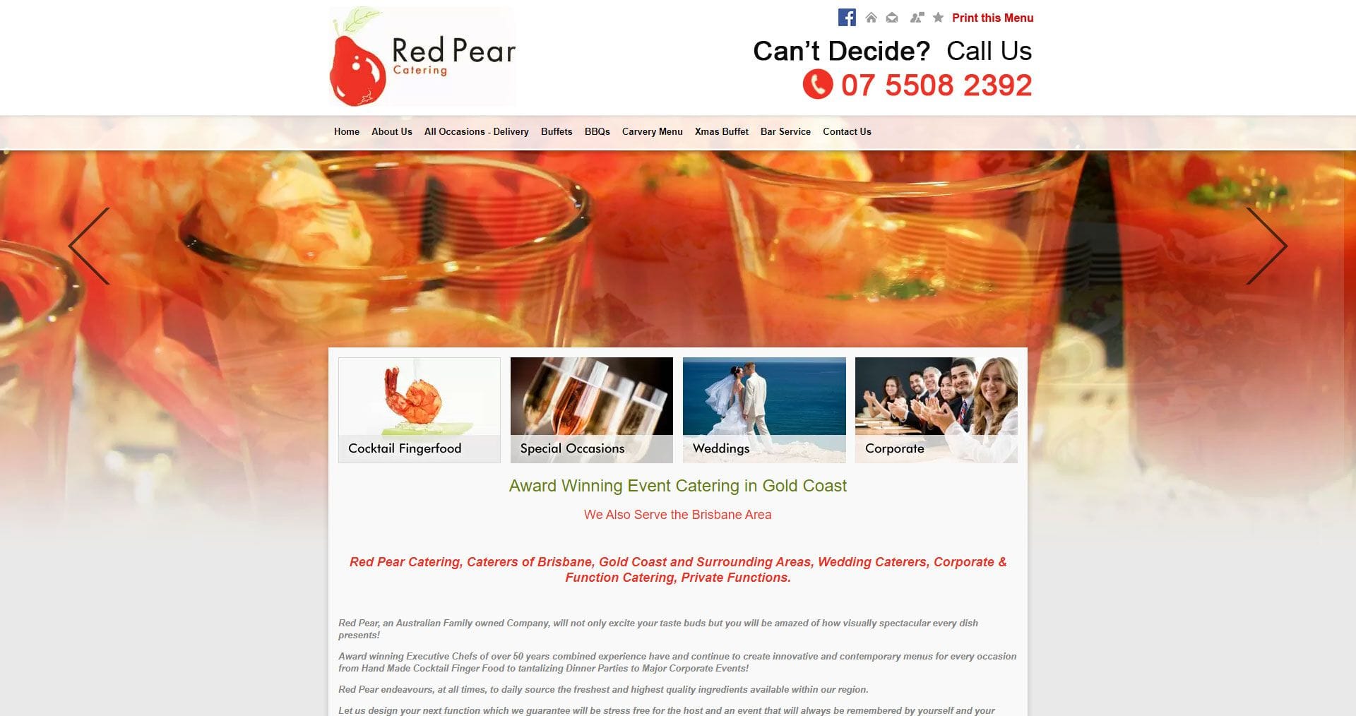Red Pear Catering | Client Success Stories