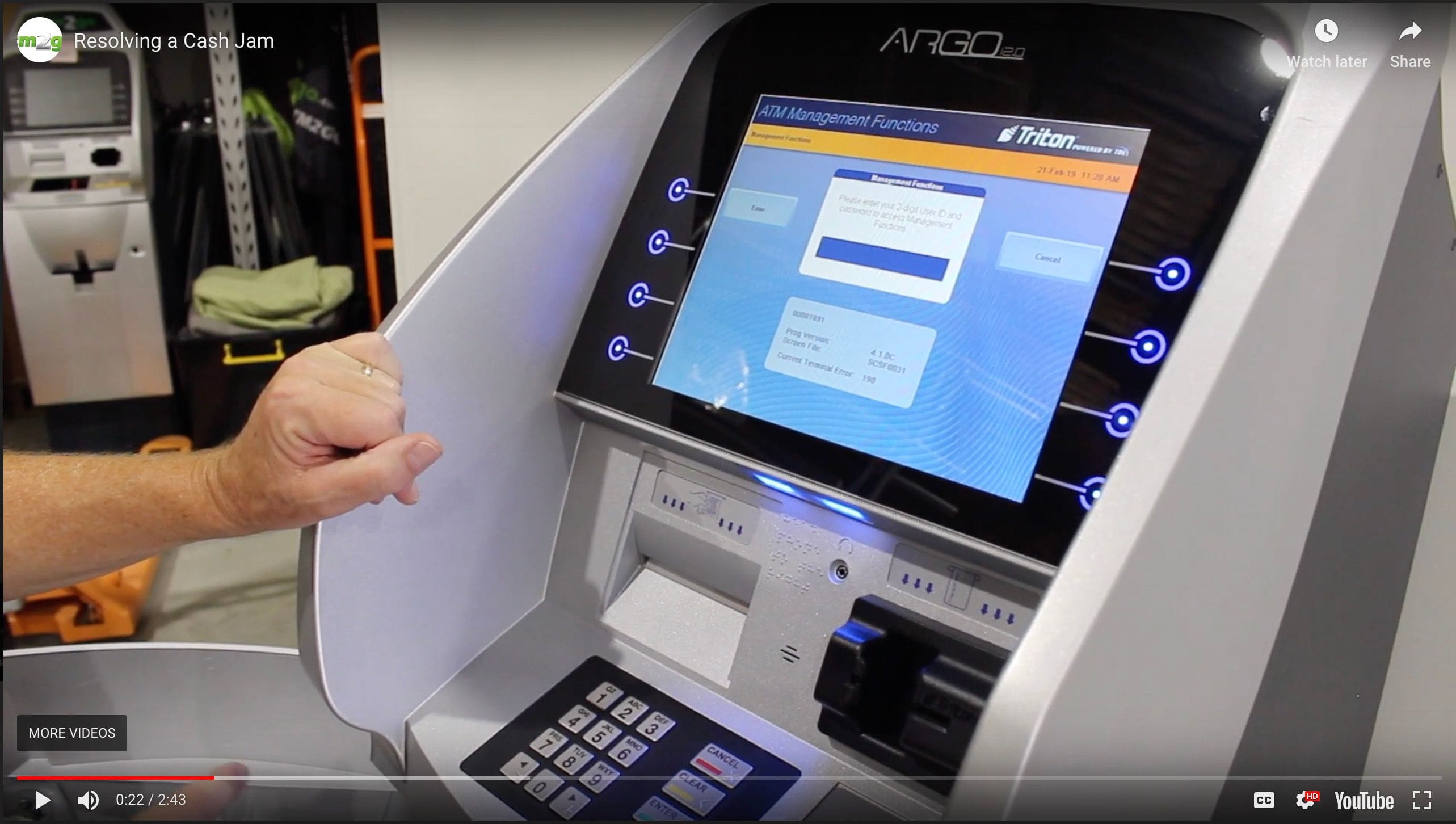 ATM help for retail clients of ATM2GO