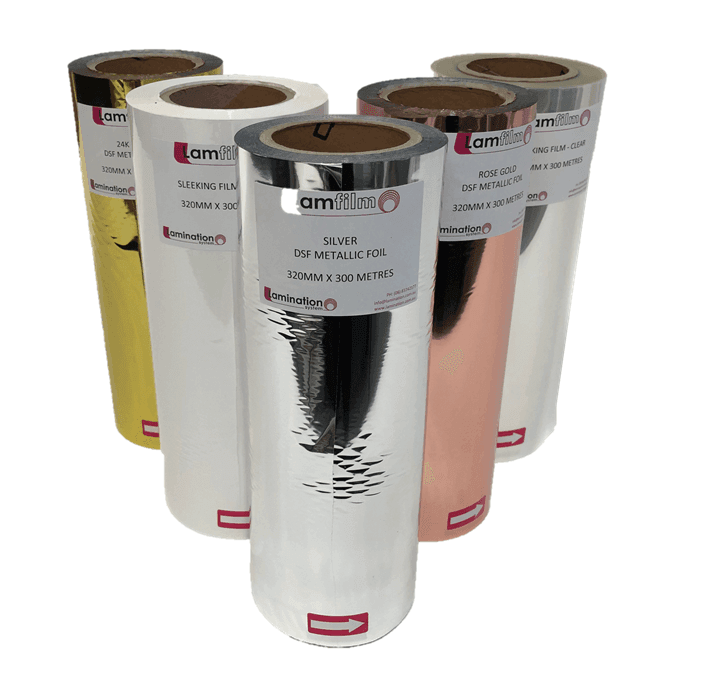 Metallic Pink Foil 100m