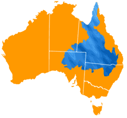 Great Artesian Basin Map