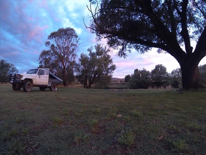 Hinnomunjie Bridge Camping Area, Mitta Mitta River, Omeo Valley
