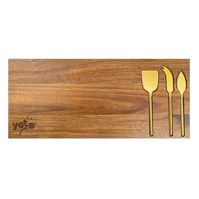 Yeto Cheeseboard and Knife Set