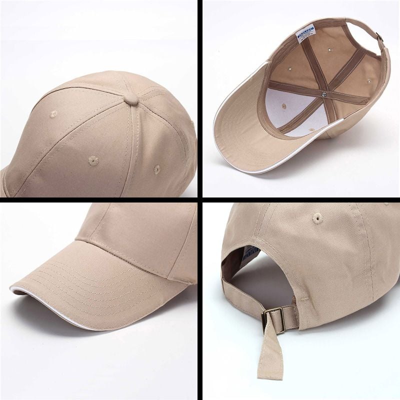 Const 6 Panel Cotton Sandwich Cap