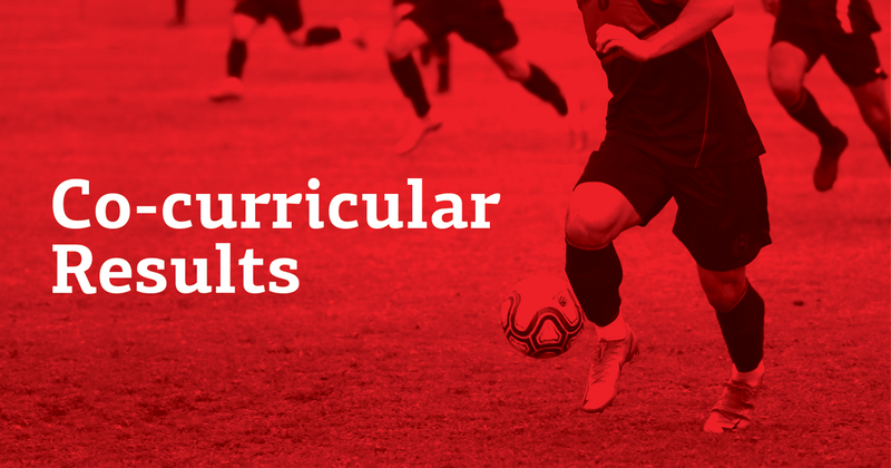 Co-curricular Results Term 3, Week 1, 2020