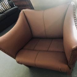 Reupholstered unique lounge